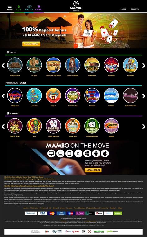 Mamboslots casino mobile